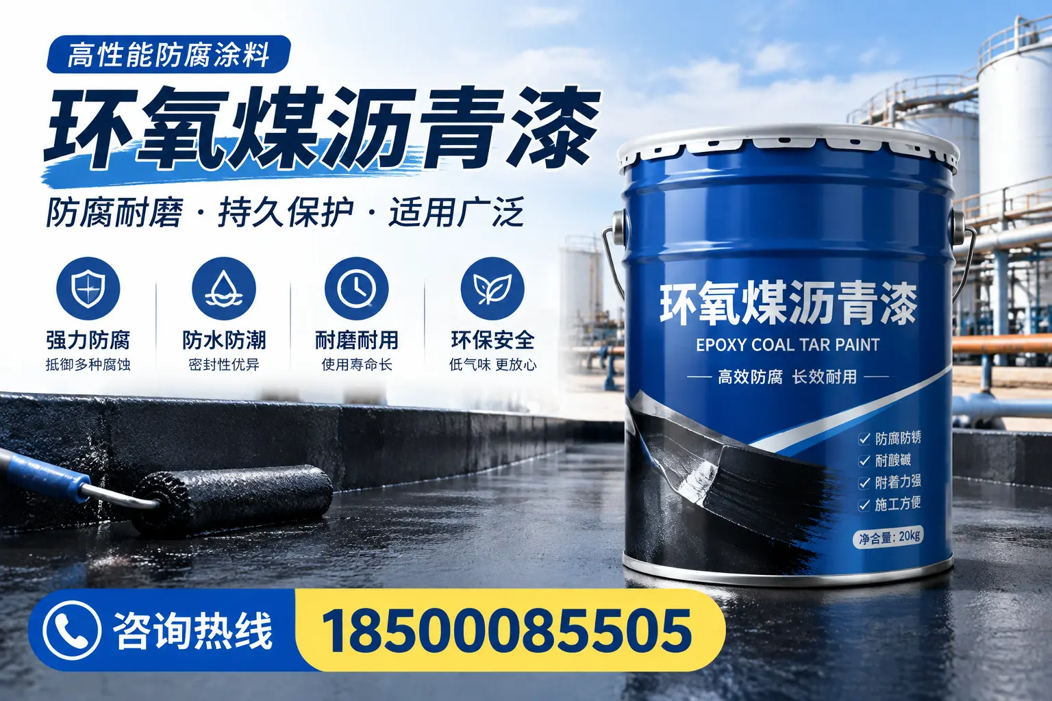 环氧煤沥青漆与传统涂料的对比,哪种更适合新乡?